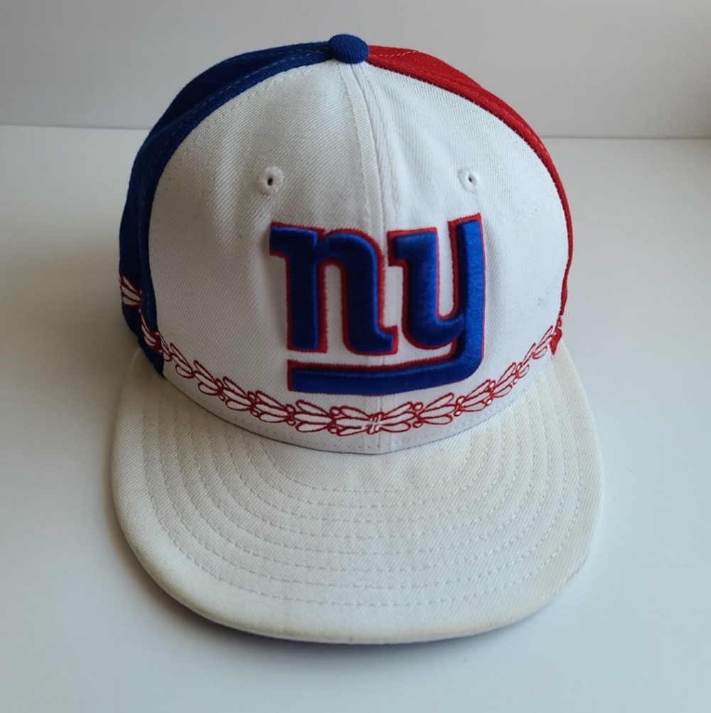 New Era Cap New York Giants NFL19 7 3/8 DFT OSTG  Fitted White/Red/Blue 59fifty